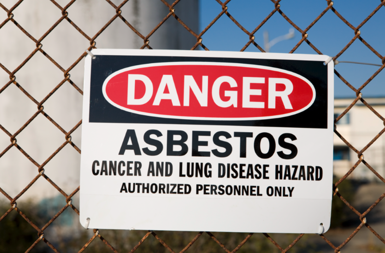 Danger Asbestos Cancer & Lung Disease Hazard Authorized Personnel Only